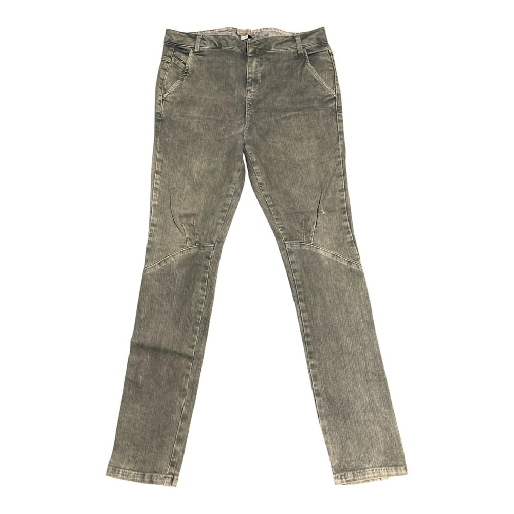 Diesel Jeans Mens‎ 32 Grey Slim Fit Moto Paneled Articulated Denim Pants